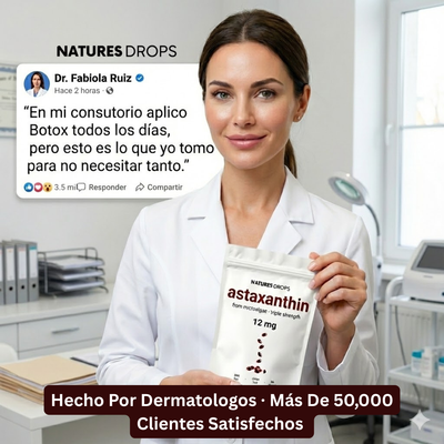 Astaxantina - El "Botox Natural" — 6,000x Más Potente que la Vitamina C. Rejuvenece en 30 Días o Te Devolvemos Tu Dinero.